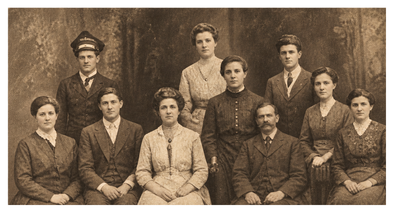 Photographie familiale ancienne